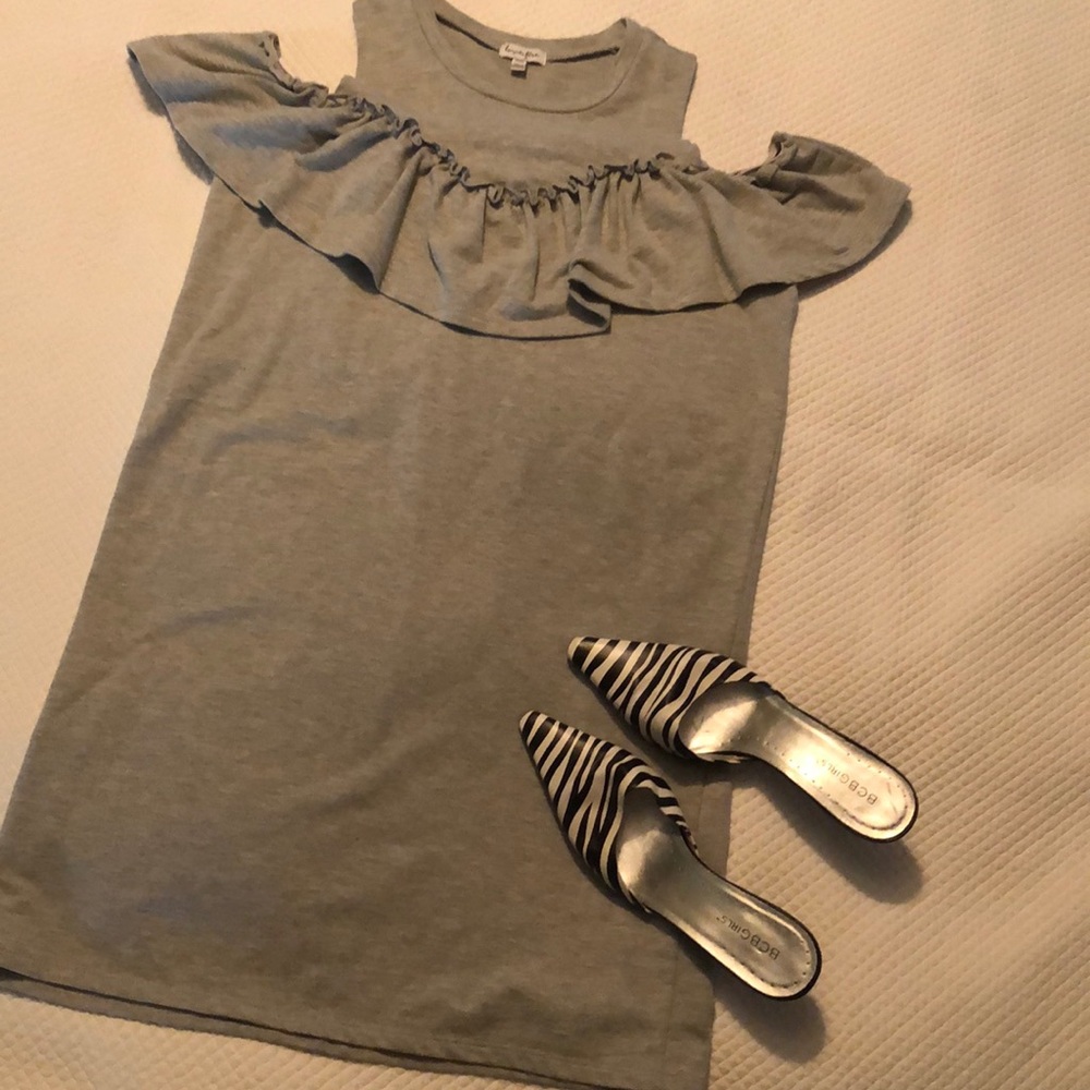Grey T-shirt Dress❤️